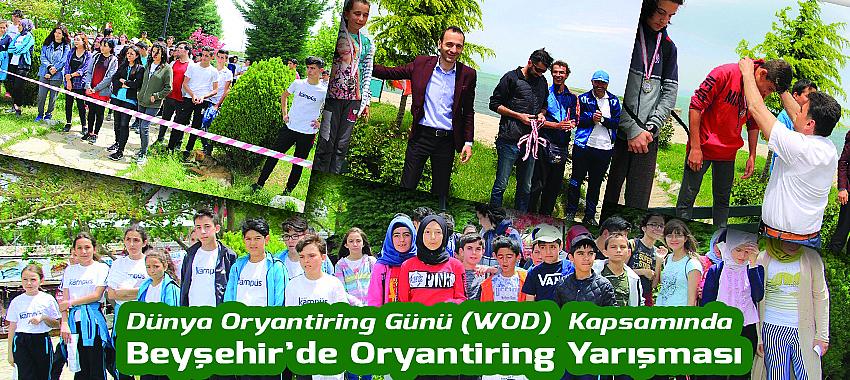 Beyşehir'de Oryantring Yarışması