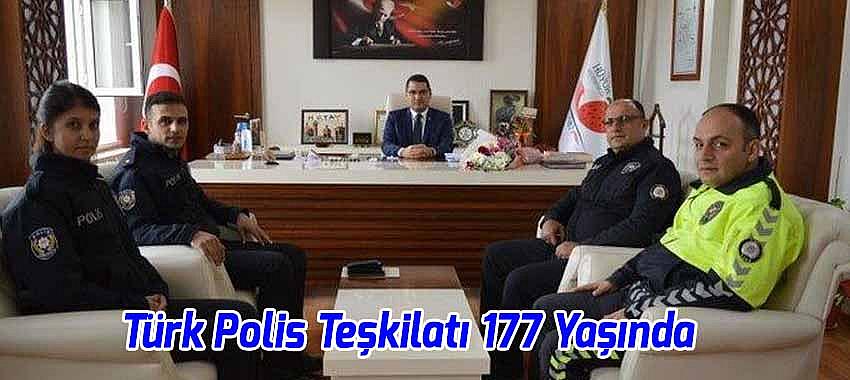 Türk Polis Teşkilatı'nın 177'inci Kuruluş Yıldönümü Kutlanıyor