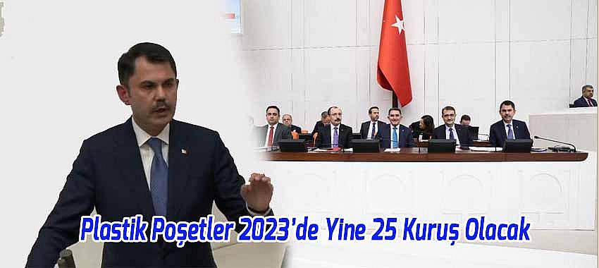 Plastik Poşete 2023'de Zam Yok!