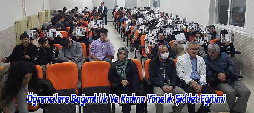 Beyşehir’de Öğrencilere Teknoloji ve Madde Bağımlılığı ile Kadına Yönelik Şiddet Eğitimi