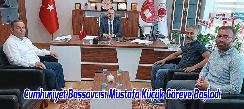 Beyşehir Cumhuriyet Başsavcısı Mustafa Küçük Göreve Başladı