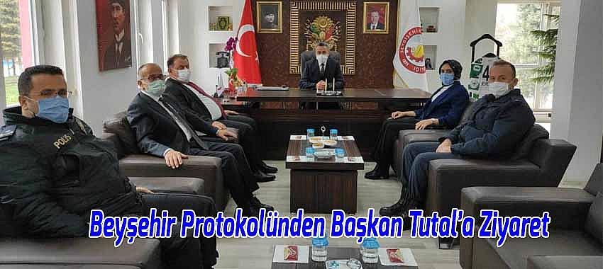 Beyşehir Protokolünden Başkan Tutal’a Ziyaret