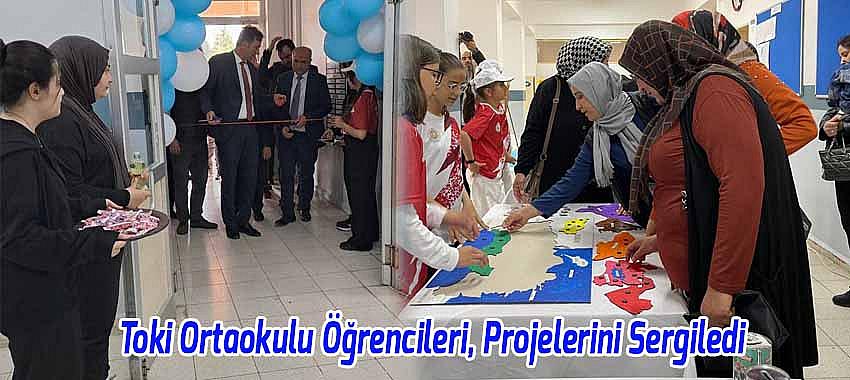 Beyşehir Toki Ortaokulu Öğrencileri, Projelerini Sergiledi