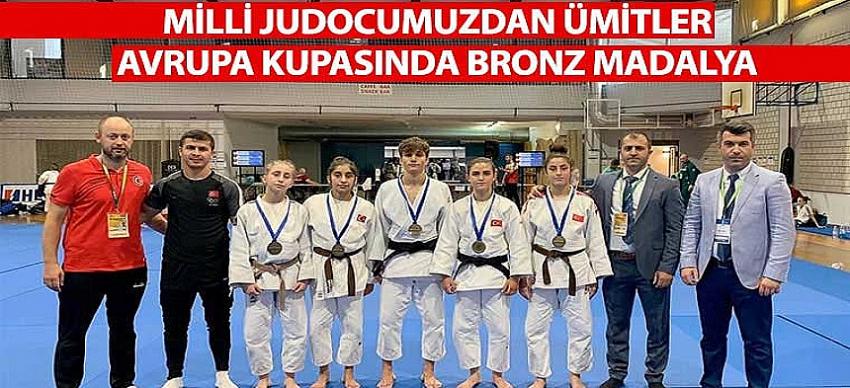 Milli Judocumuzdan Ümitler Avrupa Kupasında Bronz Madalya
