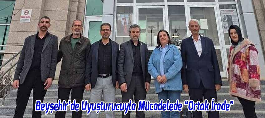 Beyşehir’de Uyuşturucuyla Mücadelede “Ortak İrade” Vurgusu