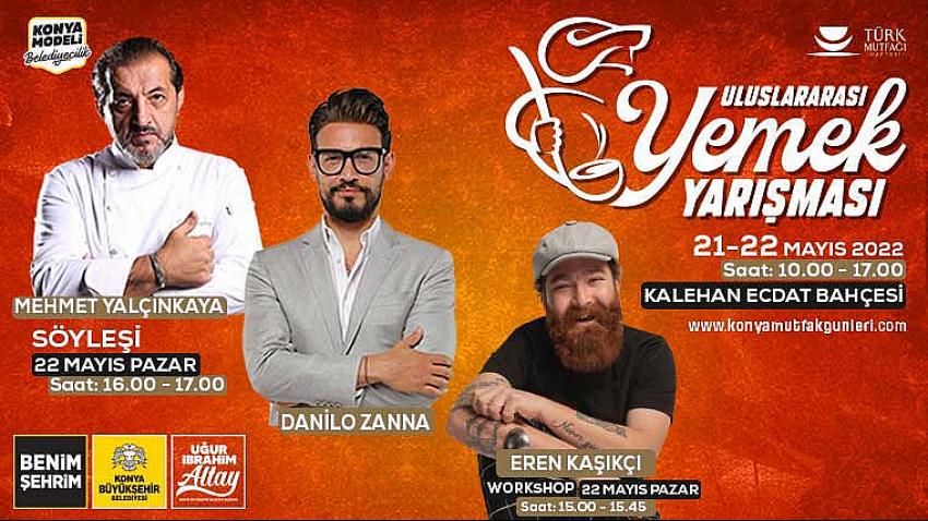 Konya Büyükşehir’den 'Uluslararası Ecdat Sofrası Yemek Yarışması'
