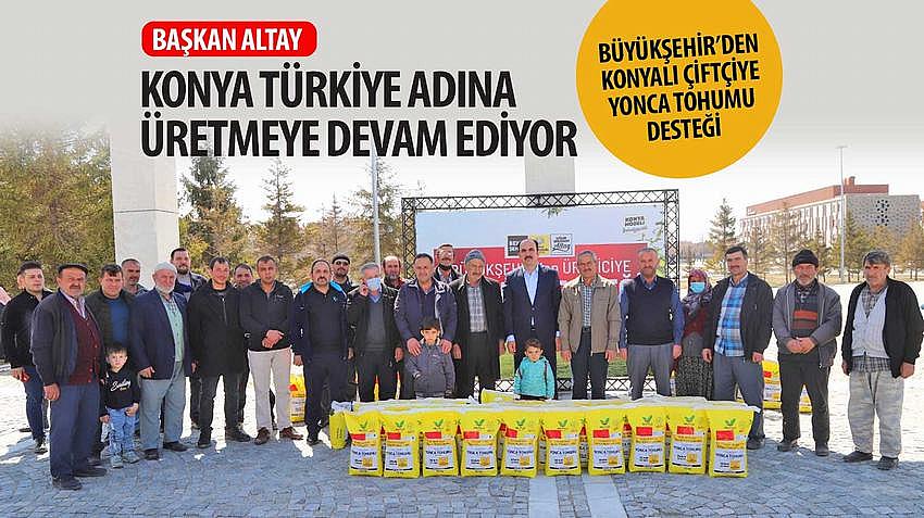 Başkan Altay, “Konya Türkiye Adına Üretmeye Devam Ediyor”