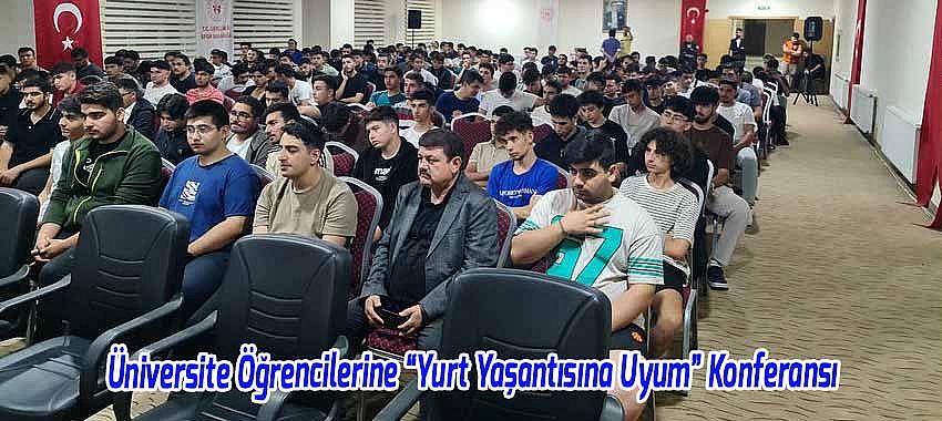 Beyşehir’de Üniversite Öğrencilerine “Yurt Yaşantısına Uyum” Konferans