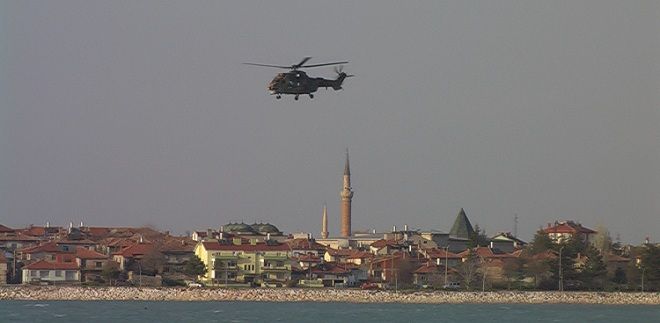 Beyşehir Gölü'nde Kurtarma Tatbikatı