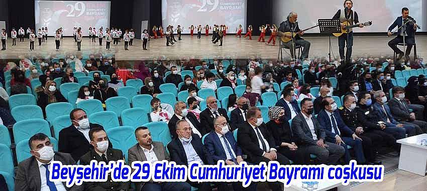 Beyşehir’de 29 Ekim Cumhuriyet Bayramı coşkusu