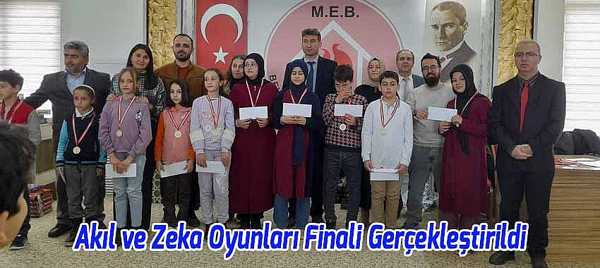 Beyşehir’de Akıl ve Zeka Oyunları Finali Gerçekleştirildi