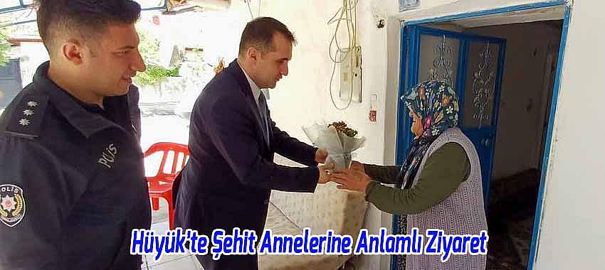 Hüyük’te Şehit Annelerine Anlamlı Ziyaret