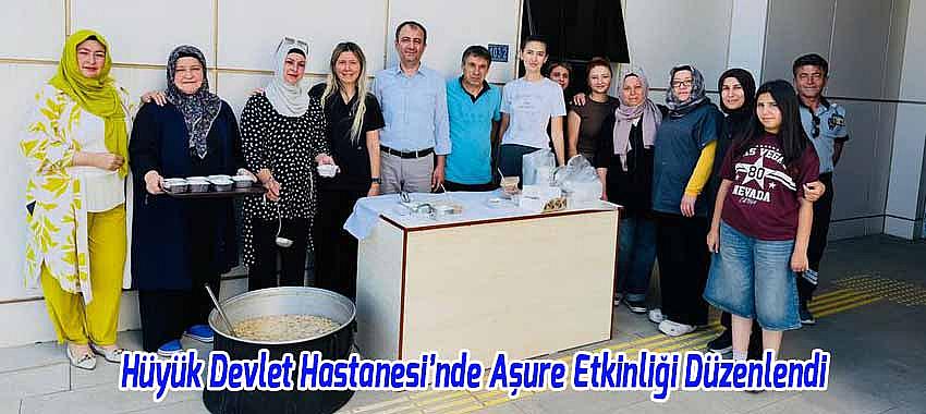 Hüyük Devlet Hastanesi’nde Aşure Etkinliği Düzenlendi