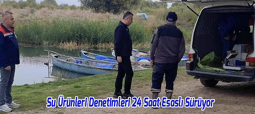 Beyşehir Gölü’nde Su Ürünleri Denetimleri 24 Saat Esaslı Sürüyor