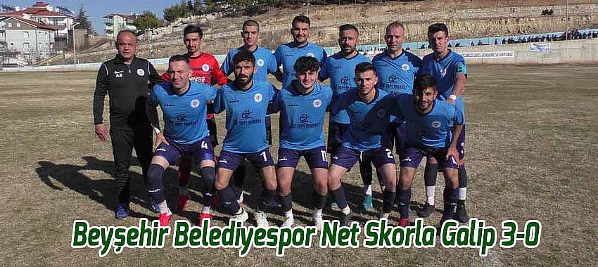 Beyşehir Belediyespor Net Skorla Galip Geldi 3-0
