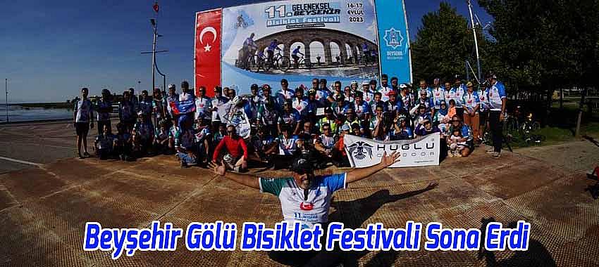 Beyşehir Gölü Bisiklet Festivali Sona Erdi