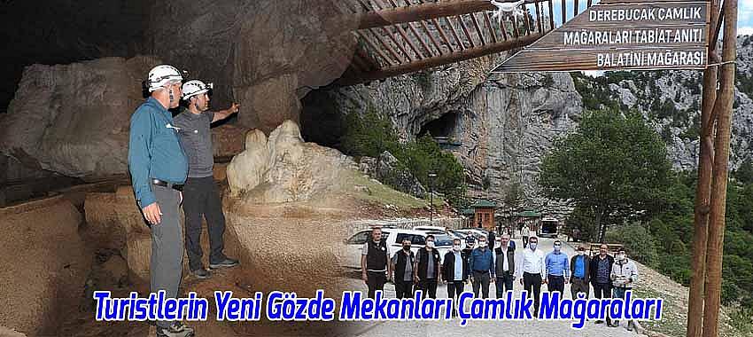 Turistlerin Yeni Gözdesi  Çamlık Mağaraları