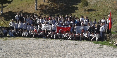 İzciler Beyşehirde kamp yaptı 