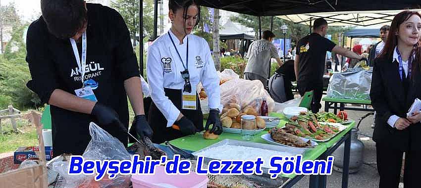 Beyşehir’de Lezzet Şöleni: Gastronomi Festivali Renkli Görüntülere Sahne Oldu