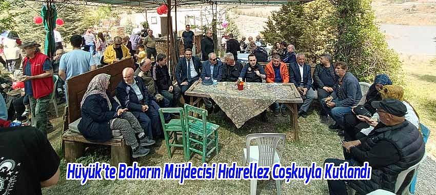 Hüyük’te Baharın Müjdecisi Hıdırellez Coşkuyla Kutlandı