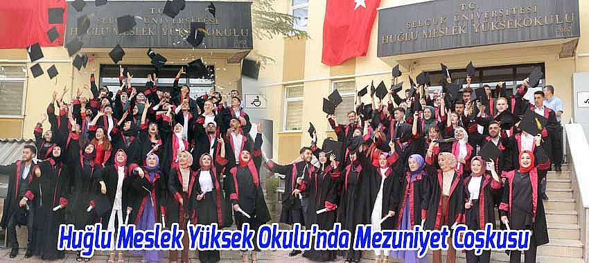 Beyşehir Huğlu Meslek Yüksek Okulu’nda Mezuniyet Coşkusu