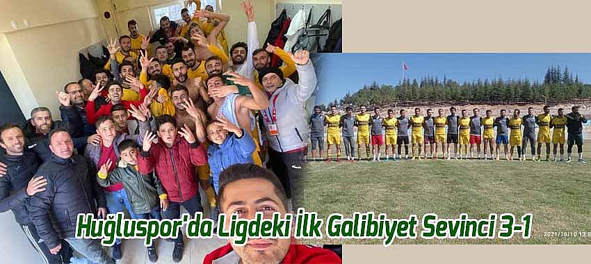Huğluspor'da Ligdeki İlk Galibiyet Sevinci 3-1