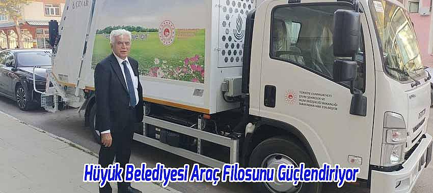 Hüyük Belediyesi Araç Filosunu Güçlendiriyor: Yeni Çöp Toplama Aracı Hizmete Alındı
