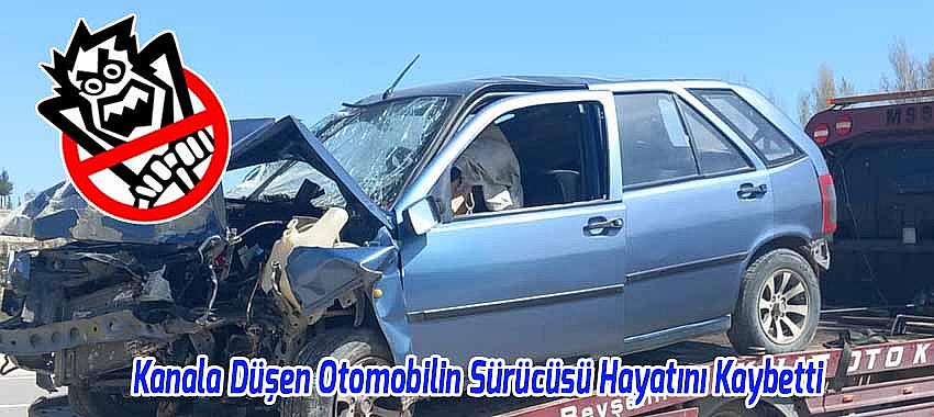 Beyşehir'de Menfeze Düşen Otomobilin Sürücüsü Hayatını Kaybetti