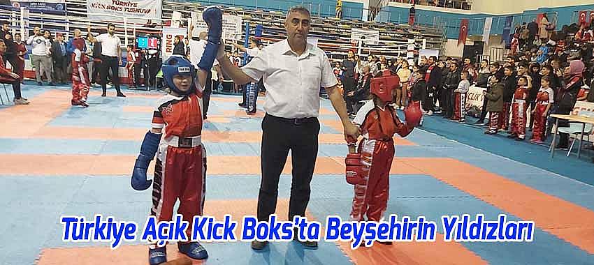  Türkiye Açık Kick Boks’ta Beyşehirin Yıldızları