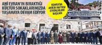 Konya’da Ahilik Haftası Etkinlikleri Başladı