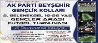 AK Parti Beyşehir Gençlik Kollarından Futbol Turnuvası