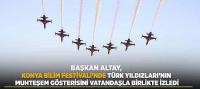 11. Konya Bilim Festivali’nde Bilim, Teknoloji ve Gökyüzü Coşkusu
