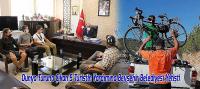 Bisikletleriyle Dünya Turuna Çıkan 5 Turistin Yardımına Beyşehir Belediyesi Yetişti