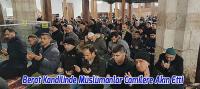Berat Kandilinde Müslümanlar Camilere Akın Etti.