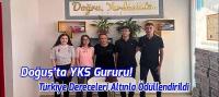 Doğuş’ta YKS Gururu! Türkiye Dereceleri Altınla Ödüllendirildi