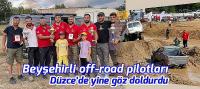 Beyşehirli off-road pilotları, Düzce’de yine göz doldurdu
