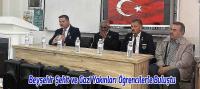 Beyşehir Şehit ve Gazi Yakınları Öğrencilerle Buluştu