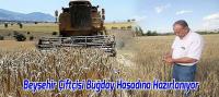Beyşehir Çiftçisi Buğday Hasadına Hazırlanıyor