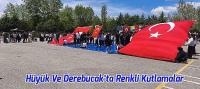 Bölgede 19 Mayıs Coşkusu: Hüyük Ve Derebucak’ta Renkli Kutlamalar