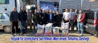 Hüyük’te Üreticilere Sertifikalı Mercimek Tohumu Desteği