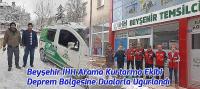 Beyşehir İHH Arama Kurtarma Ekibi Deprem Bölgesine Hareket Etti