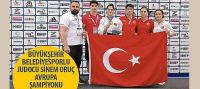 Büyükşehir Belediyesporlu Judocu Sinem Oruç Avrupa Şampiyonu