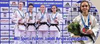 Milli Sporcu Yıldırım, Judoda Avrupa üçüncüsü oldu