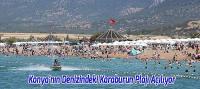 Konya’nın Denizindeki Beyşehir Karaburun Plajı Açılıyor