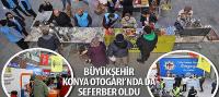 Büyükşehir Konya Otogarı’nda da Seferber Oldu