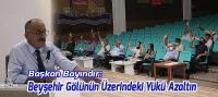 Beyşehir Belediyesi Eylül ayı olağan meclis toplantısının 1.oturumu yapıldı.