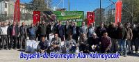 Beyşehir’de Ekilmeyen Alan Kalmayacak