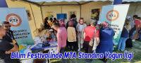 Bilim Festivalinde MTA Standına Yoğun İlgi