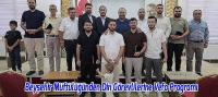 Beyşehir Müftülüğünden Din Görevlilerine Vefa Programı