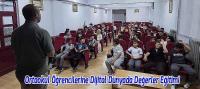 Beyşehir'de Ortaokul Öğrencilerine Dijital Dünyada Değerler Eğitimi